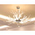 QZ9091 CRYSTAL DEER CHANDELIER