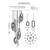 AM3060 WINDFALL JEWEL LIGHT CHANDELIER