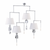 JR2034 TORCH MOBILE CHANDELIER