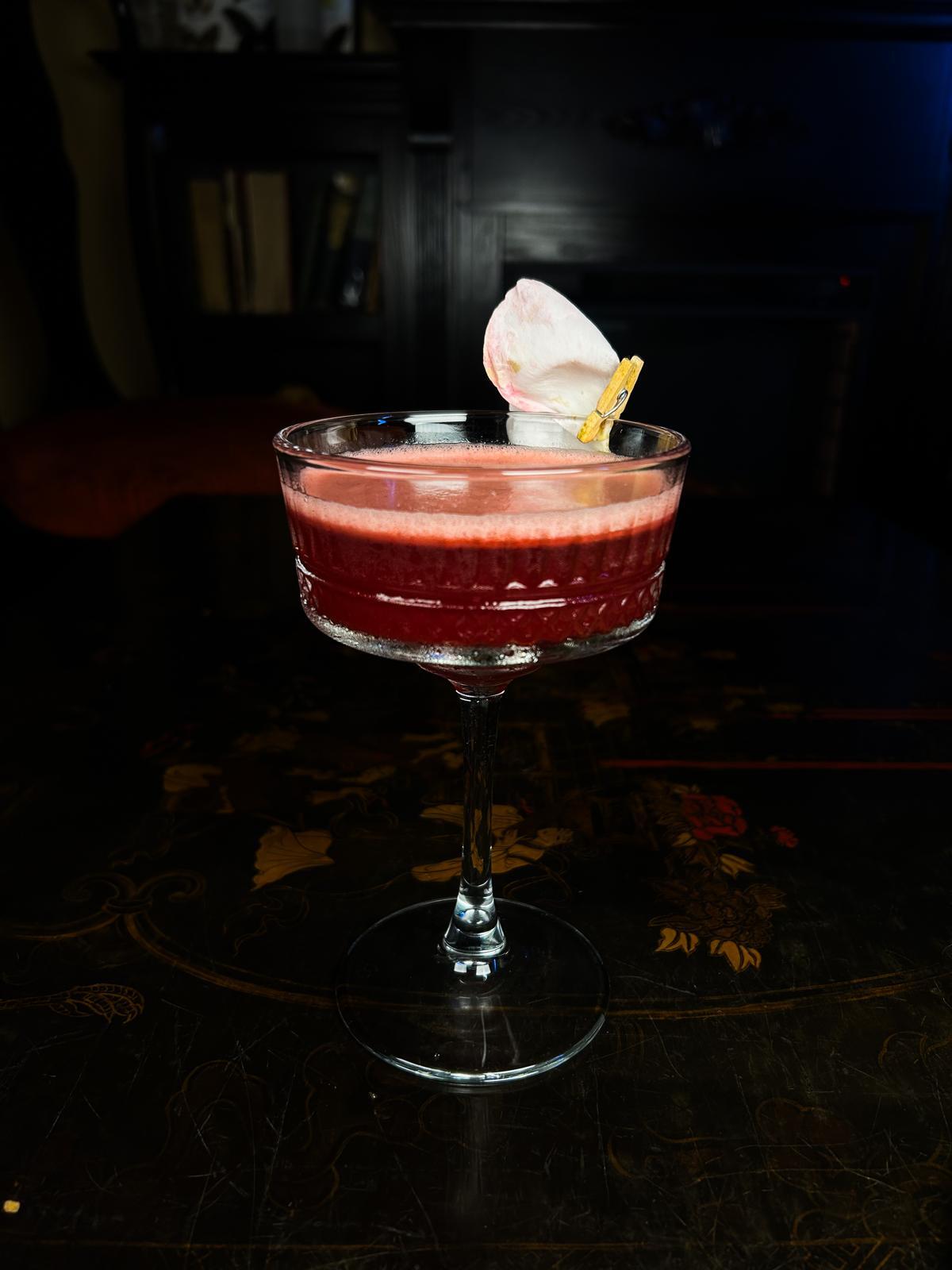 Blackberry Helen cocktail special at Misadventure and Co