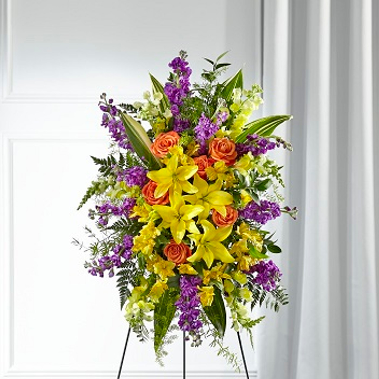 FUNERAL WREATH - For the Love of Sunflowers 115