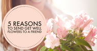 5 Reasons to Send Get Well Flowers to a Friend