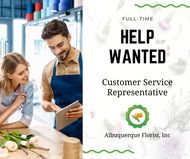 Customer Service Rep Needed - Full Time