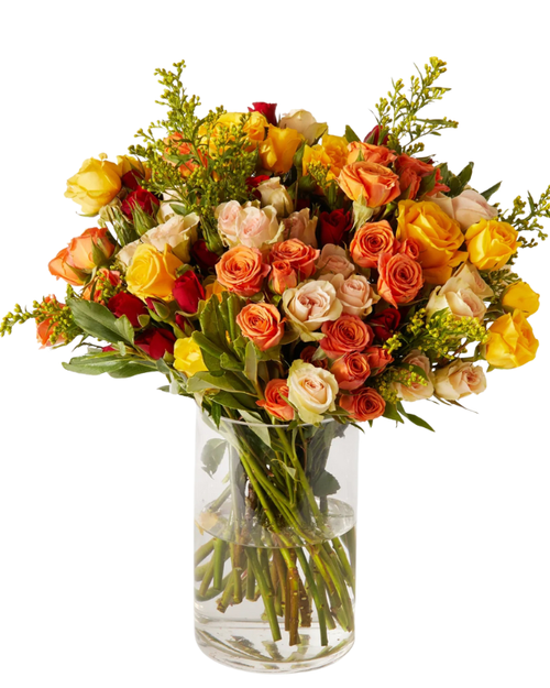 Sweet Spray Roses mixed arrangement delivery in Albuquerque NM
