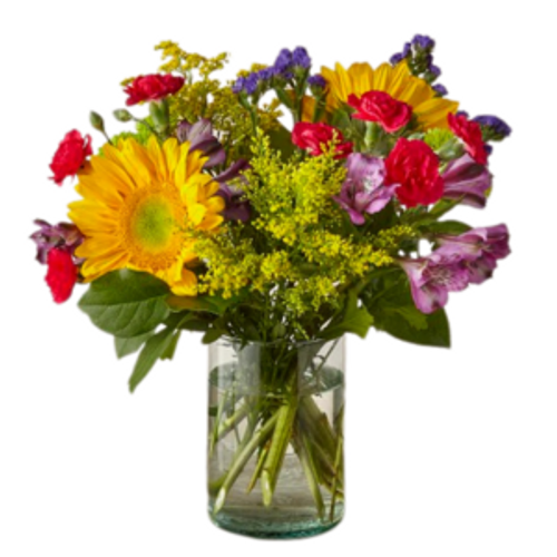 Fresh Love! bouquet – sunflowers, button poms & lilies – Albuquerque NM Fresh Love! bouquet – sunflowers, button poms & lilies – Albuquerque NM