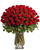 100 red roses in a vase with same-day flower delivery – Albuquerque NM