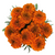 Marigold Dozen bouquet with twelve orange marigolds in Albuquerque NM.