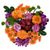 Marigold Jewel bouquet with marigolds, lavender roses, lilies, daisies, and button poms in Albuquerque NM.