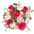 Rosy Mood Ranunculus Bouquet with pink roses and ranunculus in Albuquerque