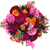 Hocus Pocus Farm Fresh Bouquet with lavender roses, orange spray roses, burgundy and purple mums, and black eryngium in Albuquerque.