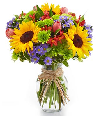 Sunflower Garden Bouquet