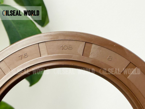 ROTARY SHAFT SEAL  METRIC OIL SEAL TC 76*108*8 VITON