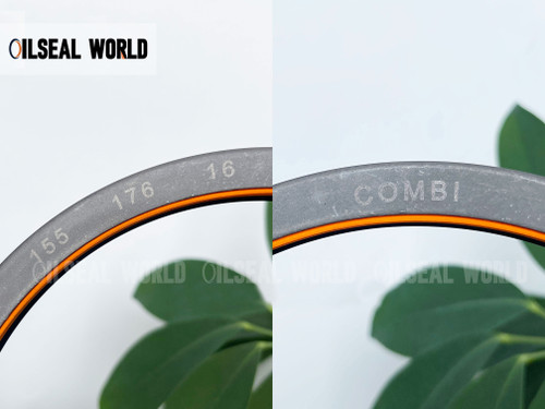 SEAL RING 155*176*16 NBR+AU COMBI 12001924B
AGRICULTURAL MACHINERY TRACTOR OIL SEAL，TRACTOR SEAL