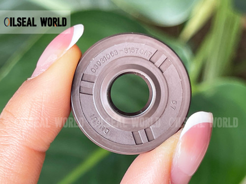 HIGH PRESSURE SHAFT SEAL 10*27*8.5 03931063-315 VITON+PTFE HLPS FOR CATERPILLAR FUEL PUMP