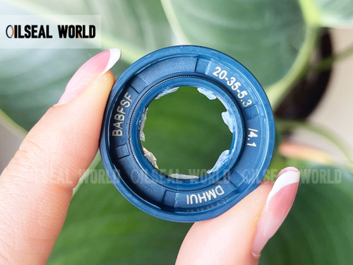 HIGH PRESSURE SHAFT SEAL 20*35*5.3/4.1 NBR BABFSF FOR DELPHI 7174-856