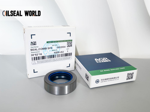 DIFFERENTIAL DRIVE AXLE SHAFT SEAL 35*52*16 NBR+AU COMBI SF6 12013466B
AGRICULTURAL MACHINERY TRACTOR OIL SEAL，TRACTOR SEAL