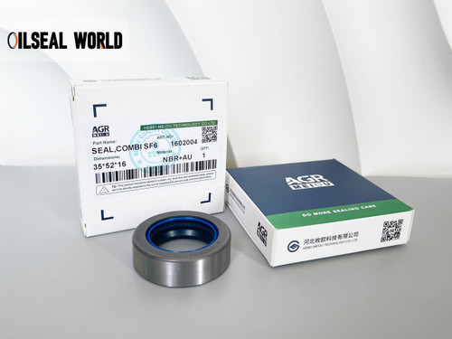 DIFFERENTIAL DRIVE AXLE SHAFT SEAL 35*52*16 NBR+AU COMBI SF6 MASSEY FERGUSON 040936R1
AGRICULTURAL MACHINERY TRACTOR OIL SEAL，TRACTOR SEAL