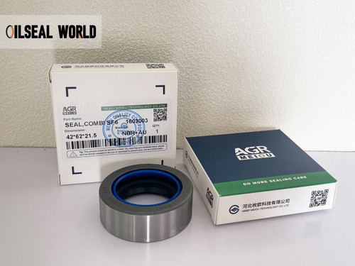 DIFFERENTIAL DRIVE AXLE SHAFT SEAL 42*62*21.5 NBR+AU COMBI SF NEW HOLLAND 5177709
AGRICULTURAL MACHINERY TRACTOR OIL SEAL，TRACTOR SEAL