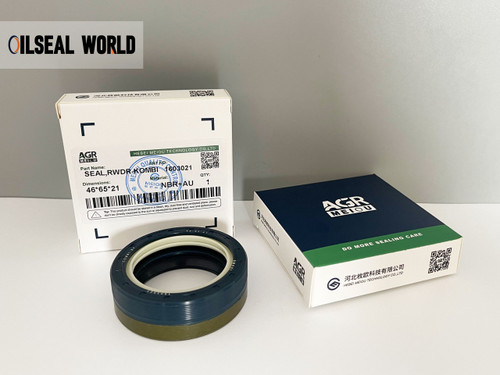 SEAL RING 46*65*21 NBR+AU RWDR-KOMBI JOHN DEERE T116820
AGRICULTURAL MACHINERY TRACTOR OIL SEAL，TRACTOR SEAL