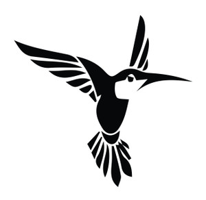 Hummingbird Vinyl Decal, Hummingbird Car Vinyl Decal Hummingbird Vinyl Decal, Hummingbird Car Vinyl Decal