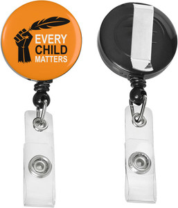 Every Child Matters Badge Reel, Printed Button Badge, Orange Shirt Day Every Child Matters Badge Reel, Printed Button Badge, Orange Shirt Day