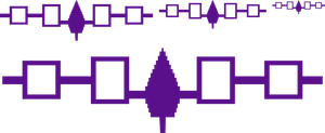 Iroquois  Decal, Wampum Vinyl Sticker Sheet