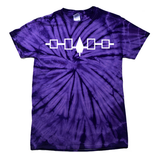 Iroquois Wampum Belt Tie-Dye Tee Iroquois Wampum Belt Tie-Dye Tee