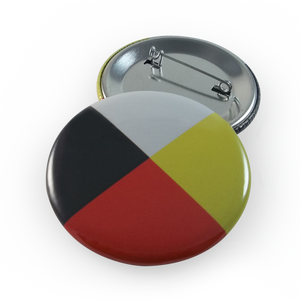 Medicine Wheel Button Medicine Wheel Button