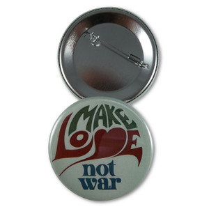 Make love not war Button/Magnet/Pocket Mirror Make love not war Button/Magnet/Pocket Mirror