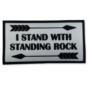 Standing Rock Iron-On Patch - Standing Rock Applique Patch Standing Rock Iron-On Patch - Standing Rock Applique Patch