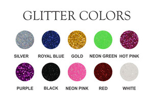 Custom Iron-On Glitter Name Custom Iron-On Glitter Name