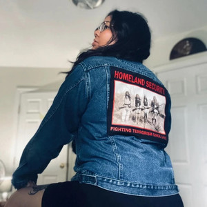 Homeland Security Fighting Terrorism Since 1492 Patch, Homeland Security Large Back Patch