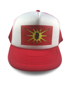 Mohawk,Ojibway,Wampum Youth Trucker Mesh Hat, Kids Hat -Native Trucker Mesh Hat Mohawk,Ojibway,Wampum Youth Trucker Mesh Hat, Kids Hat -Native Trucker Mesh Hat