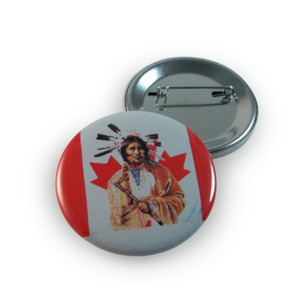 Native Canadian Flag Pinback Button,Magnet,Pocket Mirror,Printed Button Badge Native Canadian Flag Pinback Button,Magnet,Pocket Mirror,Printed Button Badge