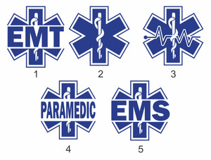 Star of Life, EMT, EMS, Paramedic Iron On Transfer, DIY Iron On, Ready To Press Star of Life, EMT, EMS, Paramedic Iron On Transfer, DIY Iron On, Ready To Press