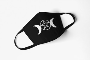 Triple Goddess Moon Face Mask,Black Cotton Face Mask,Reusable Cotton Washable  Face Mask Triple Goddess Moon Face Mask,Black Cotton Face Mask,Reusable Cotton Washable  Face Mask