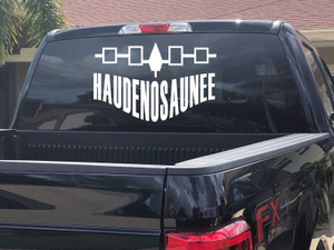 Haudenosaunee Vinyl Decal, Iroquois Decal, Wampum Vinyl Decal Haudenosaunee Vinyl Decal, Iroquois Decal, Wampum Vinyl Decal