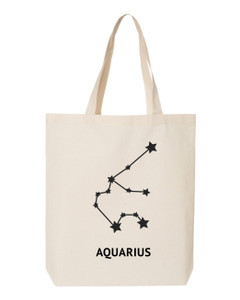 Zodiac Tote Bag, Constellation Signs Zodiac Tote Bag, Constellation Signs