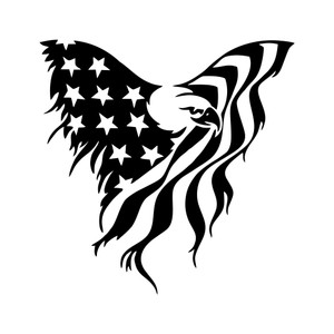 American Eagle Vinyl Decal American Eagle Vinyl Decal