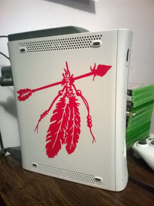 Feathers With Arrow Vinyl Decal Feathers With Arrow Vinyl Decal