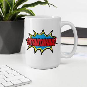 Shtaatahaa! Holy Smoke ! Coffee Mug,Printed White Ceramic Coffee Mug