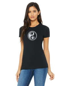 Yin Yang Bear Paw Glitter Tee