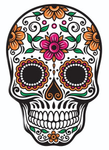 Sugar Skull Iron-On Transfer Sugar Skull Iron-On Transfer