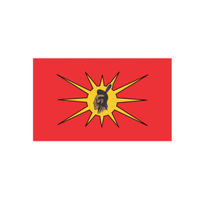 Mohawk Flag Iron On Transfer, Ready To Press Mohawk Flag Iron On Transfer, Ready To Press