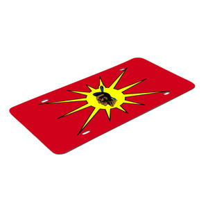Mohawk Car License Plate, Aluminium Truck Plate Mohawk Car License Plate, Aluminium Truck Plate