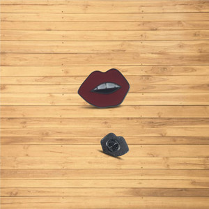 Red Lips Lapel Pin, Enamel Pin, Brooch Pin Red Lips Lapel Pin, Enamel Pin, Brooch Pin