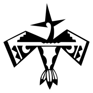 Crane Bird Vinyl Decal