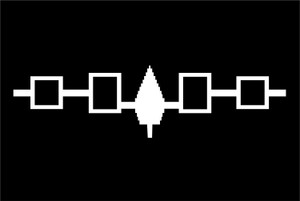 Wampum Vinyl Decal, Iroquois Decal Wampum Vinyl Decal, Iroquois Decal