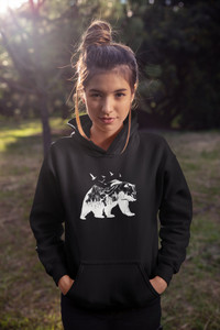 Mountain Bear Unisex Hoodie