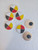 Four Directions Hard Enamel Lapel Pin